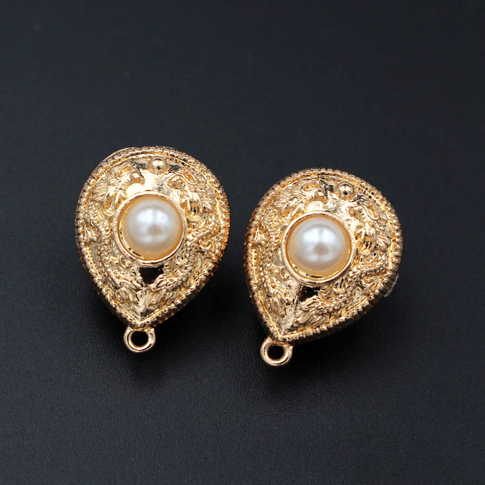 Jewelry Making Dubai - 10 쌍 스터드 클립 귀걸이 포스트