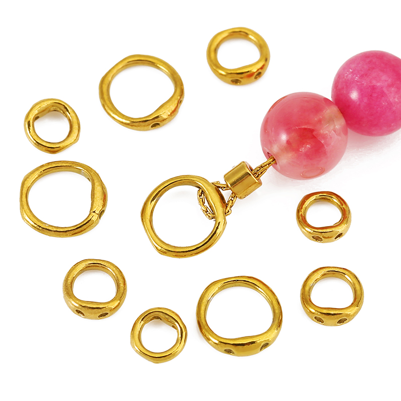 Jewelry Making Equipment - 30개 5/6/8mm 스테인리스 스틸 비딩 재료