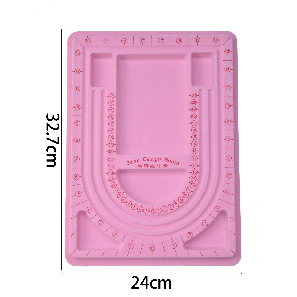 Jewelry Making Board - 다채로운 플로케다 비즈 보드, 팔찌 목걸이