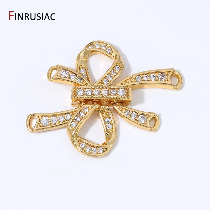Jewelry Making Gold - 18K 금도금 황동 속이 빈 리본