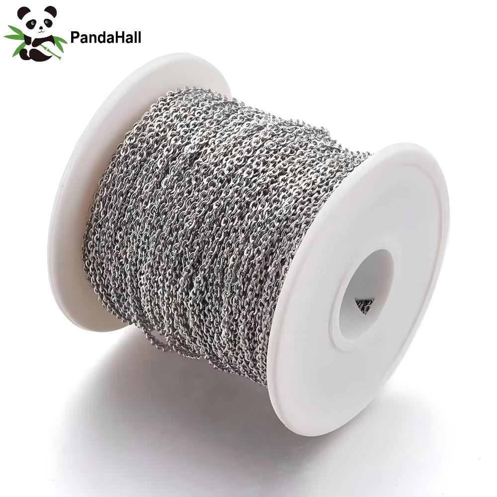 Chain Roll Cable - PandaHall 50m/롤 스테인레스 스틸 케이블 체인