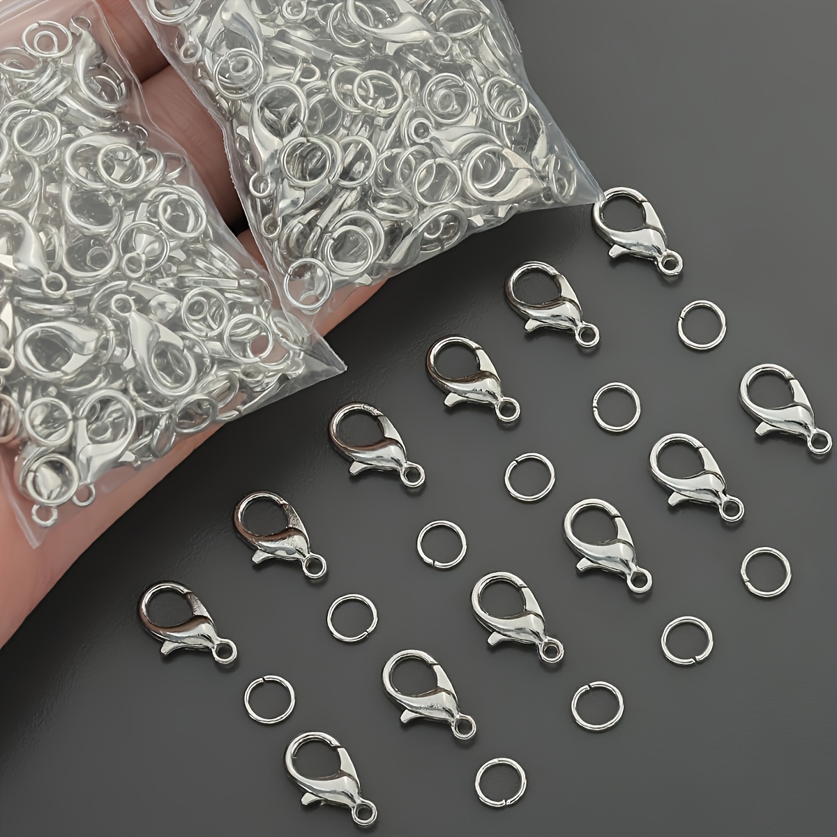 1/2/300개 로브스터 클래스프 오픈 점프 링 콤보  - Jewelry Making Equipment 리뷰 및 가격