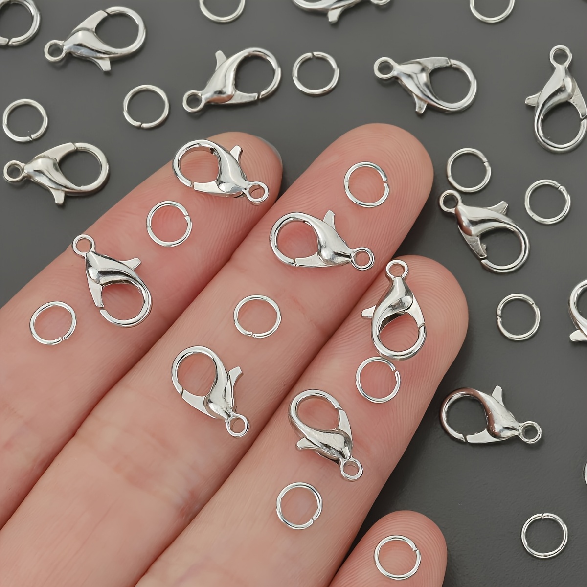 1/2/300개 로브스터 클래스프 오픈 점프 링 콤보  - Jewelry Making Equipment 리뷰 및 가격