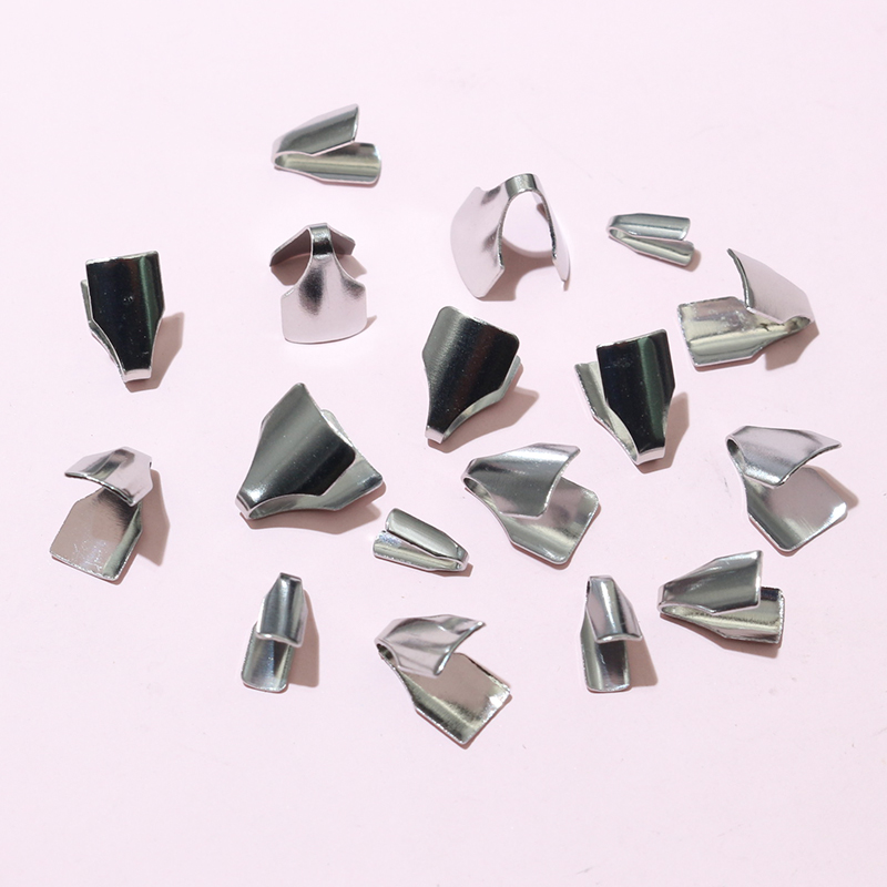 100pcs 스테인레스 스틸 2-7mm 플랫 코드 크림 - Jewelry Making Equipment 리뷰 및 가격