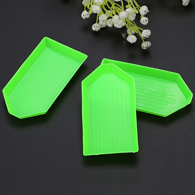 6 개/대 플라스틱 다이아몬드 페인팅 구슬 정렬 트레이 - Jewelry Making Board 리뷰 및 가격