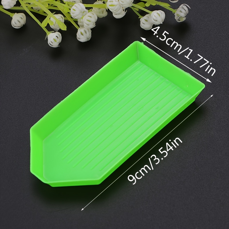 6 개/대 플라스틱 다이아몬드 페인팅 구슬 정렬 트레이 - Jewelry Making Board 리뷰 및 가격