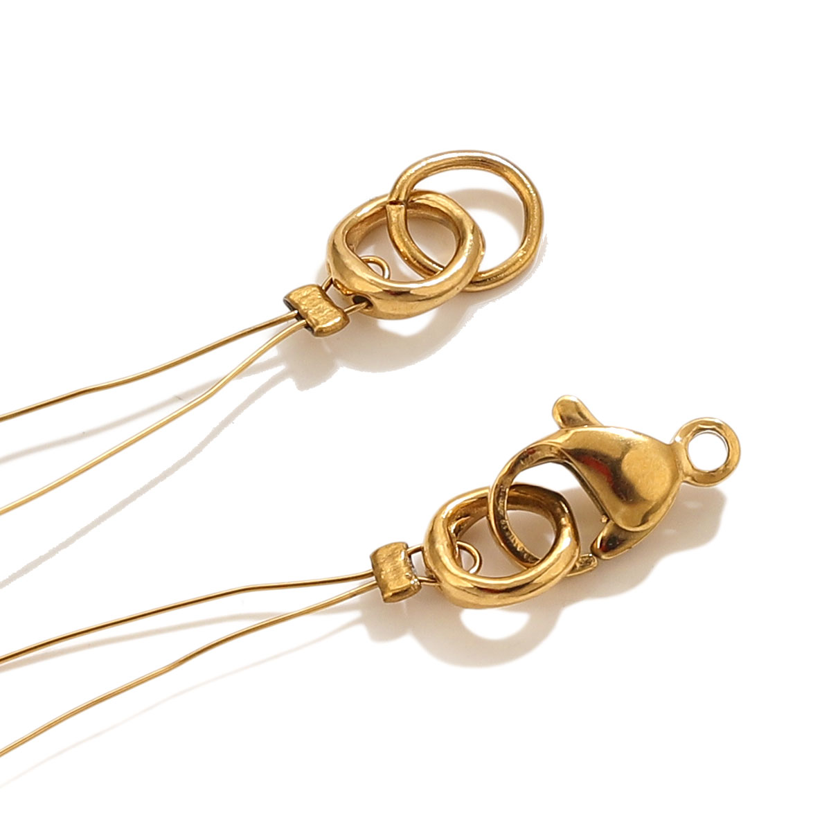 20개 스테인리스 스틸 클래스프 엔드 커넥터 훅, 비딩 - Jewelry Making Metals 리뷰 및 가격