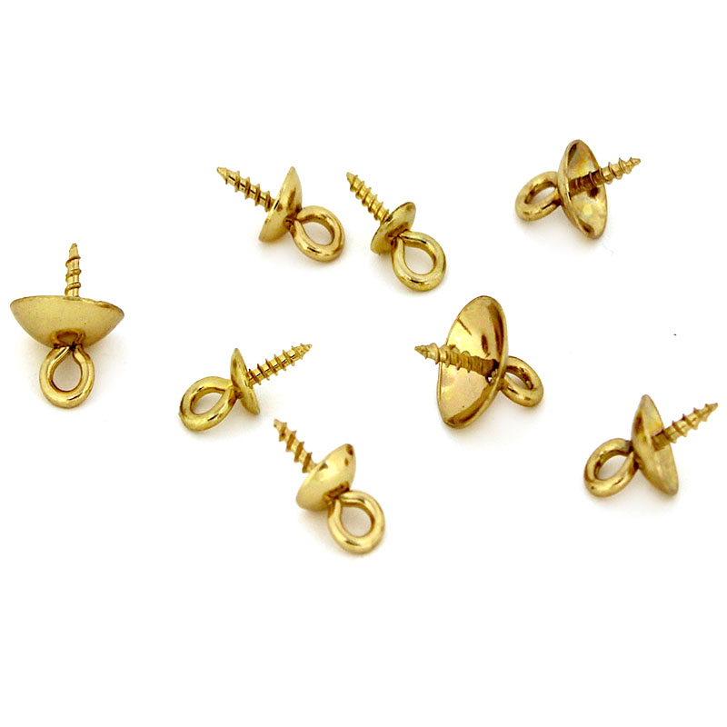 20개 스테인리스 스틸 클라스프 훅 스크류 아이 핀 베 - Jewelry Making Metals 리뷰 및 가격