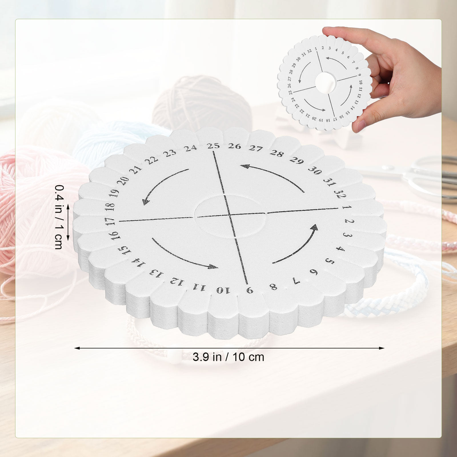 32개 슬롯이 있는 팔찌 뜨개질 디스크, EVA 폼 소 - Jewelry Making Board 리뷰 및 가격