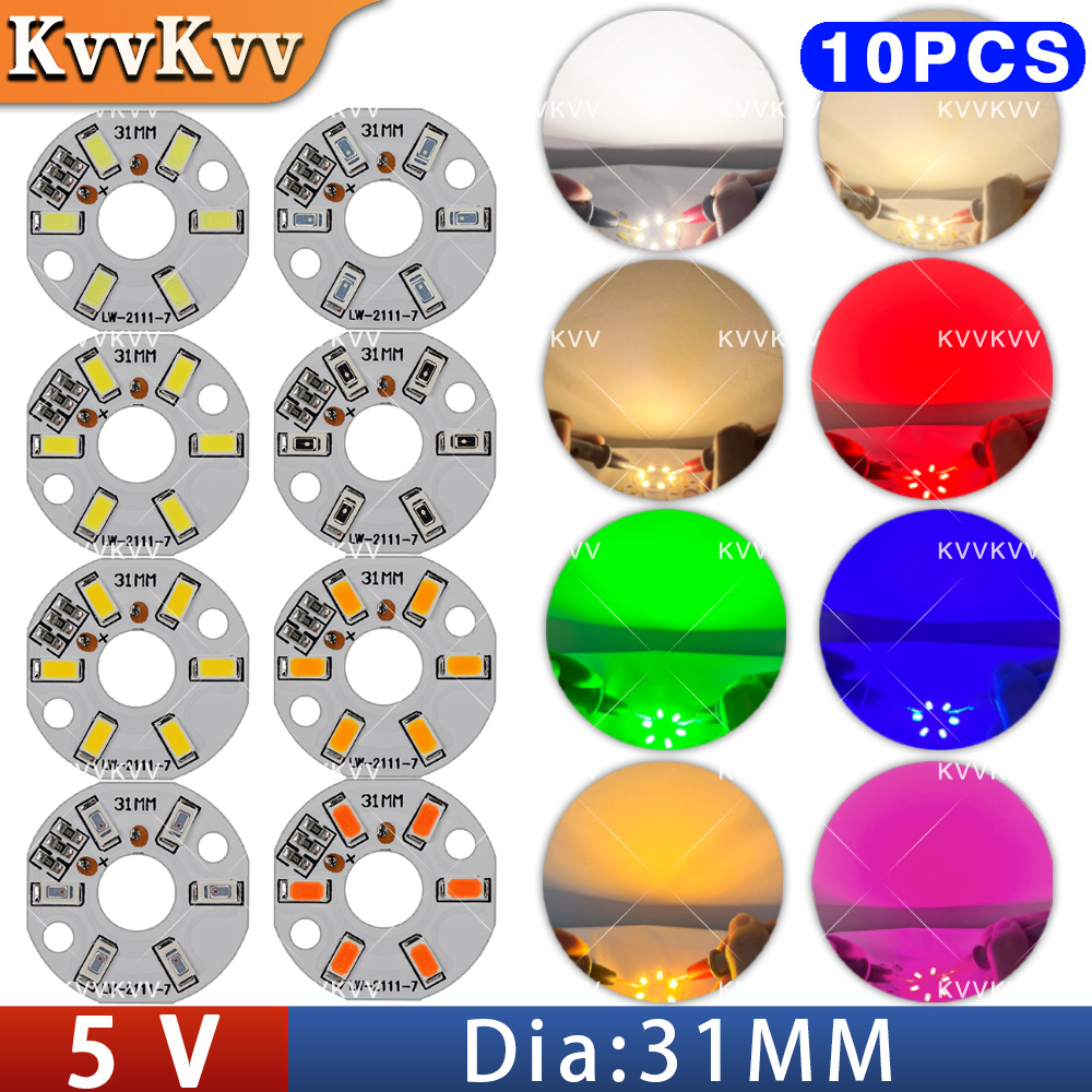 10PCS LED 5V 3W 컬러 램프 구슬 라이트 보 - Jewelry Making Board 리뷰 및 가격