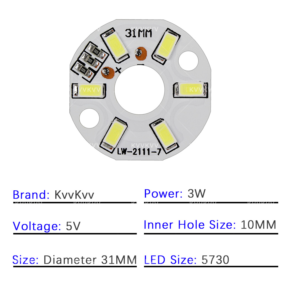 10PCS LED 5V 3W 컬러 램프 구슬 라이트 보 - Jewelry Making Board 리뷰 및 가격