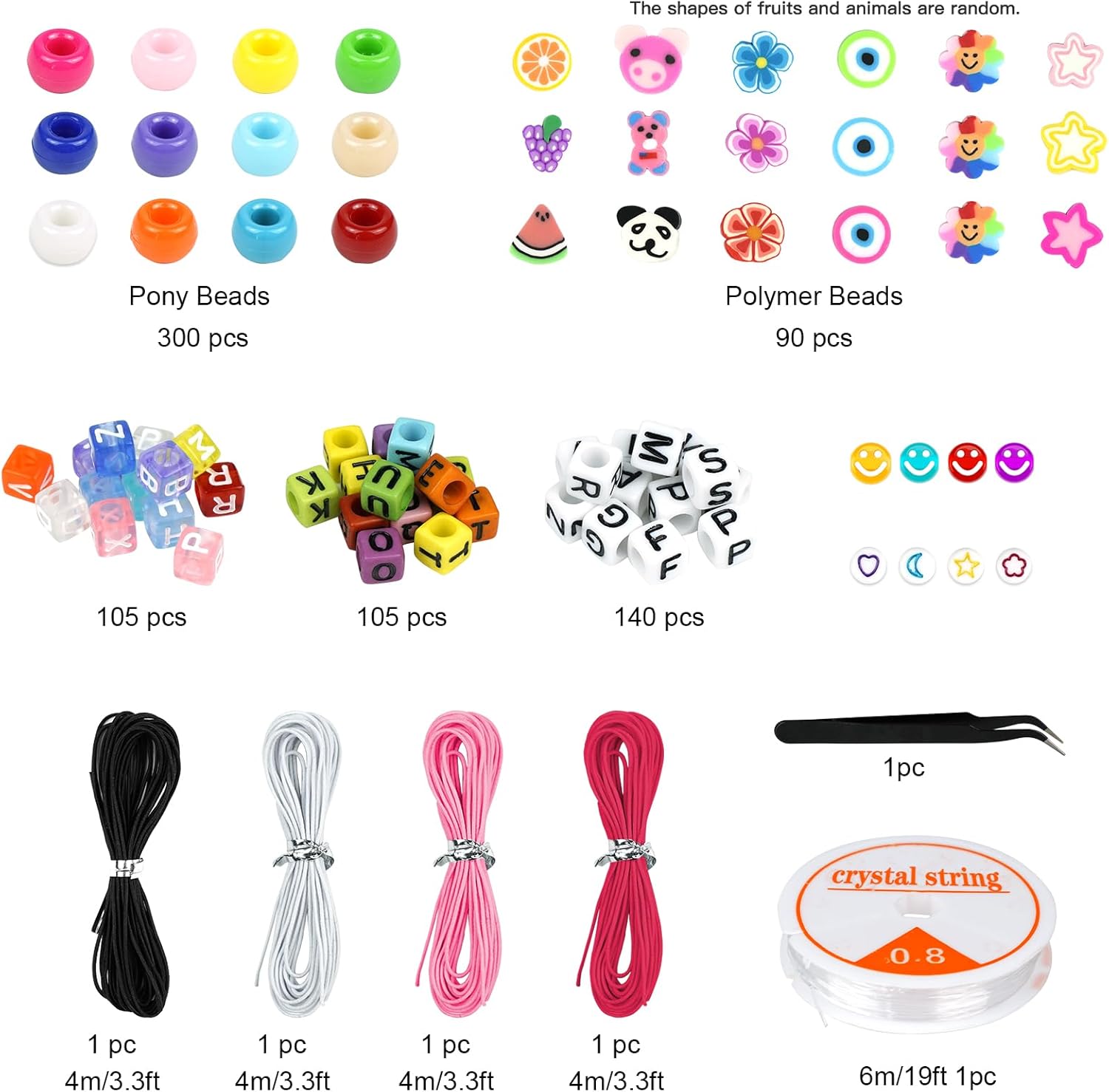 다우사벨 팔찌 제작 키트, 조랑말 비즈, 폴리머 클레이 - Jewelry Making Online 리뷰 및 가격