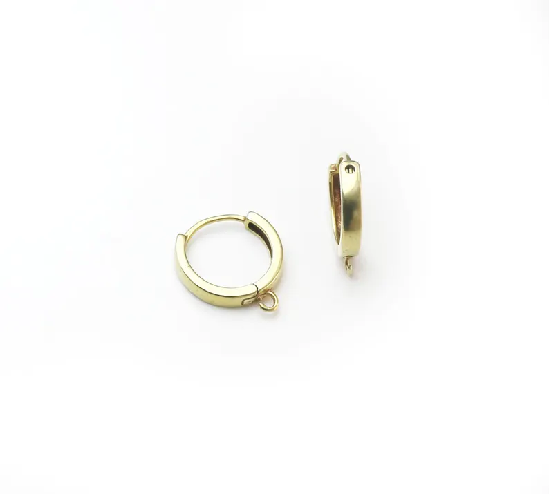 10개 황동 귀고리, 레버백 귀걸이 후크, 귀걸이 제작 - Jewelry Making Metals 리뷰 및 가격