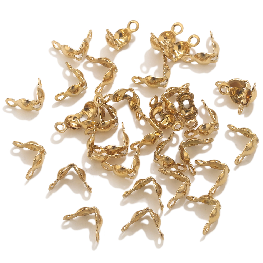 50개 PVD 금도금 스테인리스 스틸 커넥터 클래스프  - Jewelry Making Metals 리뷰 및 가격