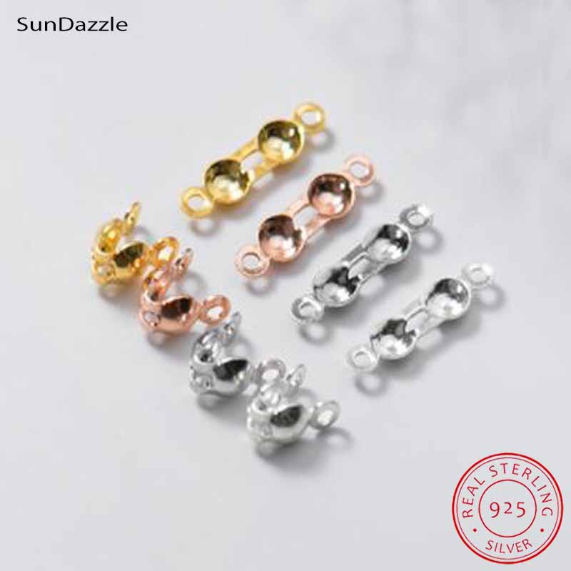 4개 정품 순은 925 스털링 실버 마감 비즈 클래스프 - Jewelry Making Metals 리뷰 및 가격