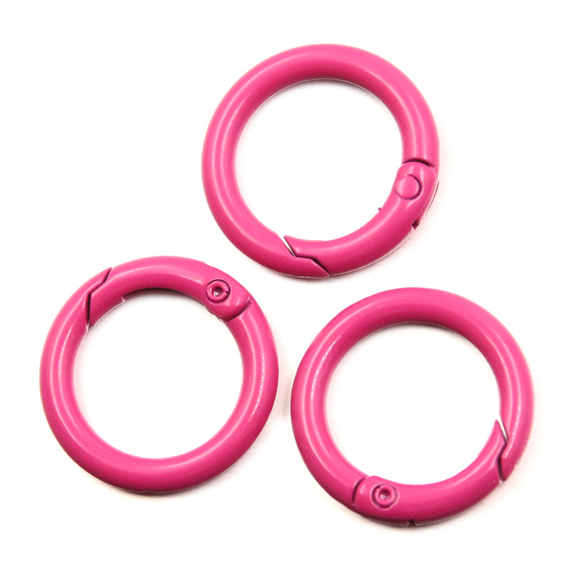 5-20pcs 다채로운 봄 O 링 라운드 Carabin - Jewelry Making Metals 리뷰 및 가격
