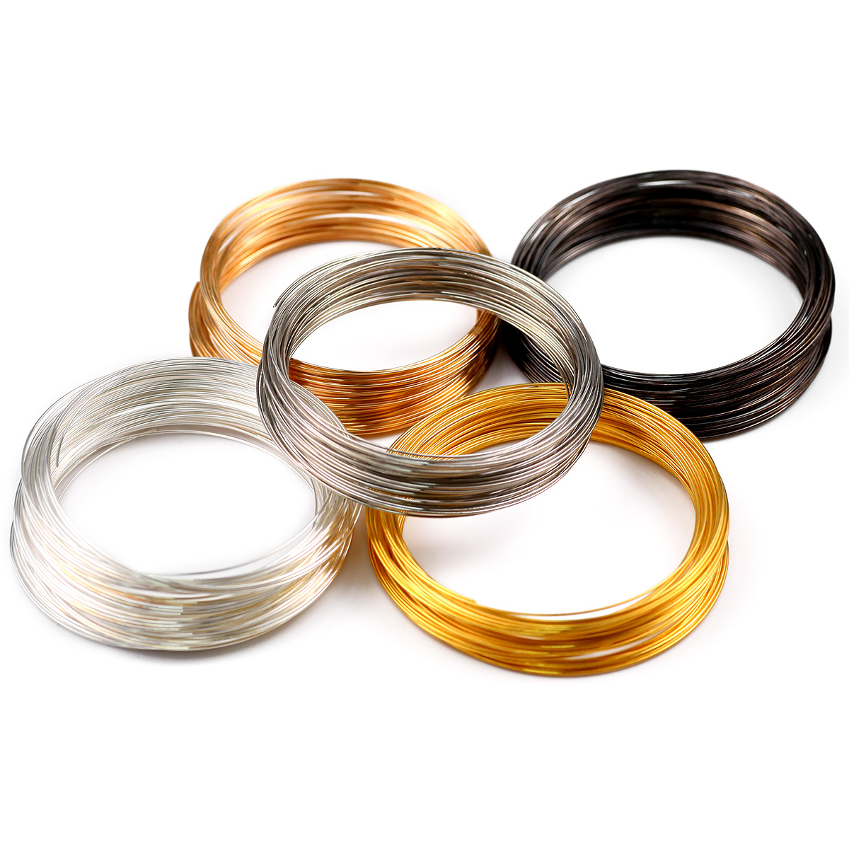 메모리 스틸 와이어 50루프/묶음 0.6mm 쥬얼리 제 - Memory Wire Bracelet 리뷰 및 가격