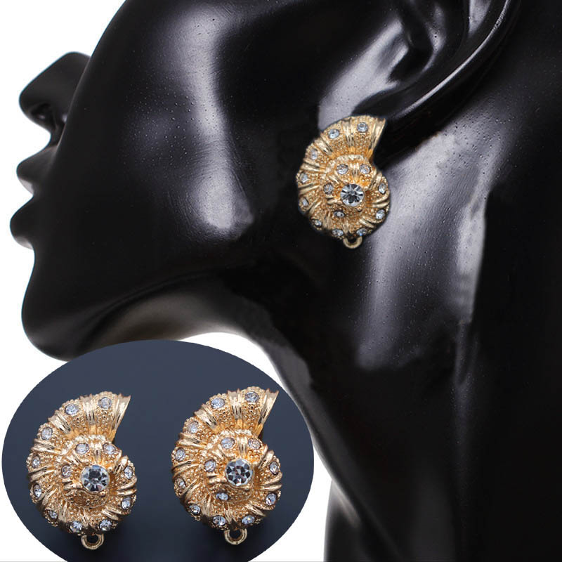 10쌍 귀걸이 연결 장식 달팽이 참 장식 베이스 부자재 - Jewelry Making Dubai 리뷰 및 가격