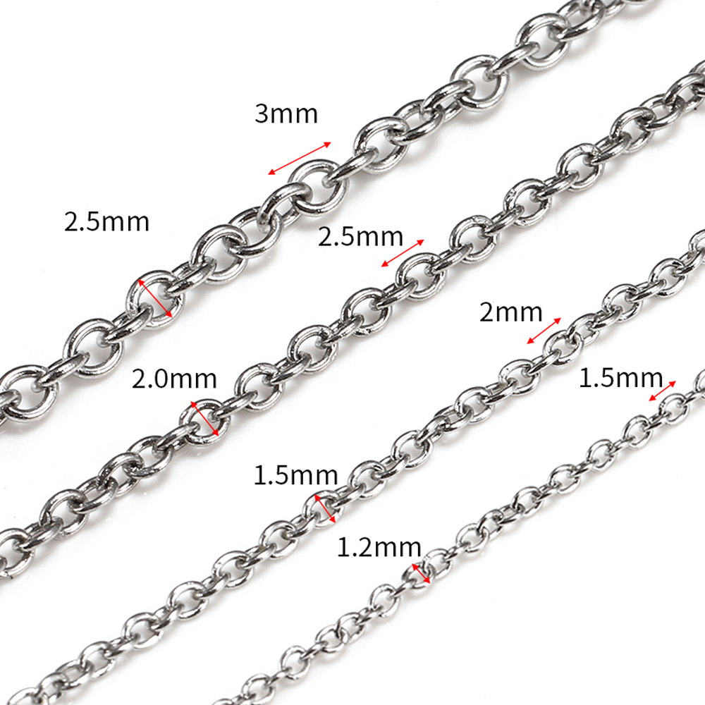 10 미터/롤 스테인레스 스틸 O 모양 링크 케이블 체 - Chain Roll Cable 리뷰 및 가격