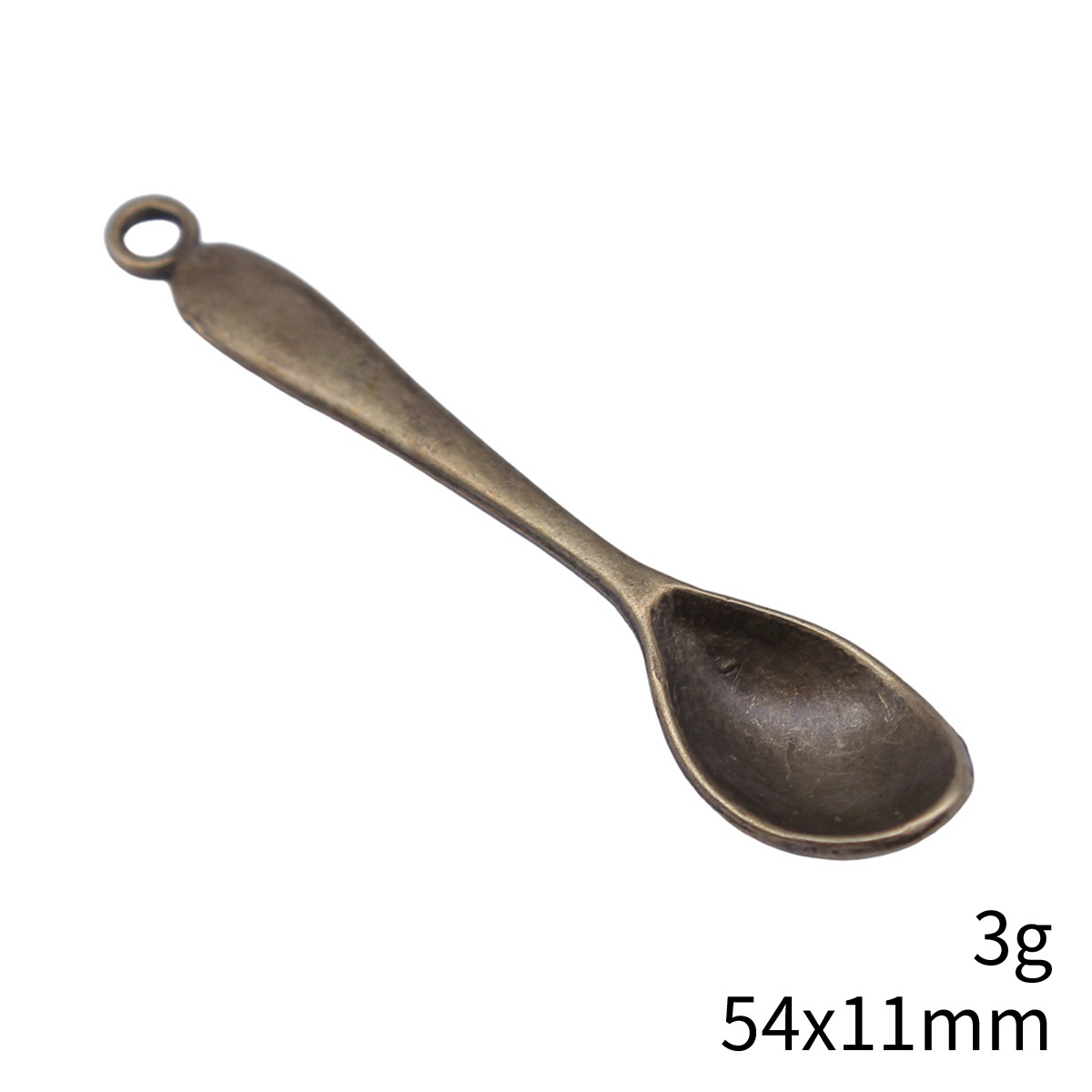 10pcs 54x11mm 5 색 스푼 참 테이블 스푼  - Jewelry Making Board 리뷰 및 가격