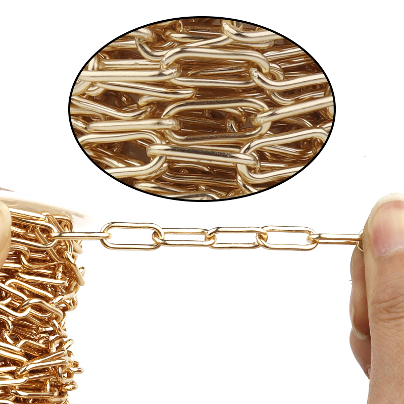 5야드/롤 철제 종이클립 체인 케이블 체인 금색 은색  - Chain Roll Cable 리뷰 및 가격