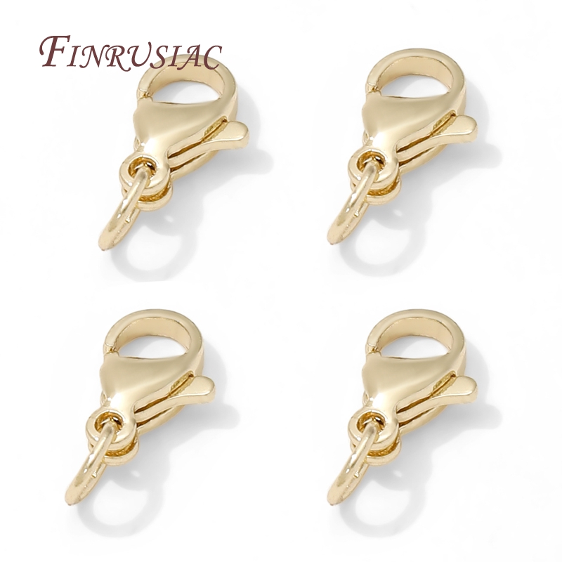 스테인리스 스틸 금도금 10mm 랍스터 클래스프, 보석 - Jewelry Making Gold 리뷰 및 가격