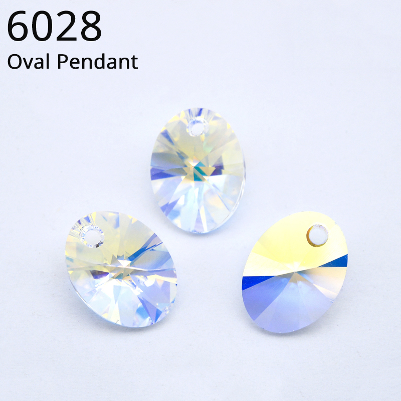 오스트리아의 6028 타원형 펜던트, 루즈 라인석, 목 - Jewelry Making At Home 리뷰 및 가격