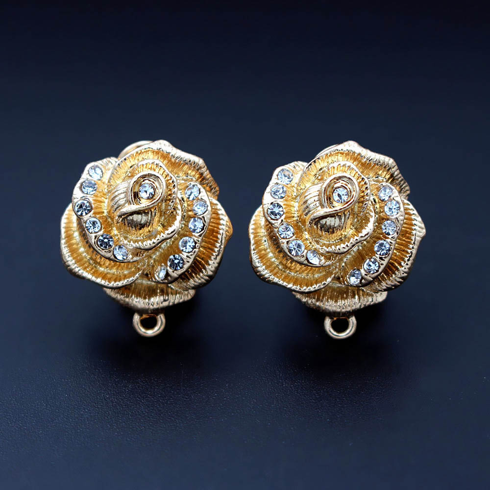 10 쌍 아프리카 귀걸이 포스트 스터드 루프 커넥터 포 - Jewelry Making Dubai 리뷰 및 가격