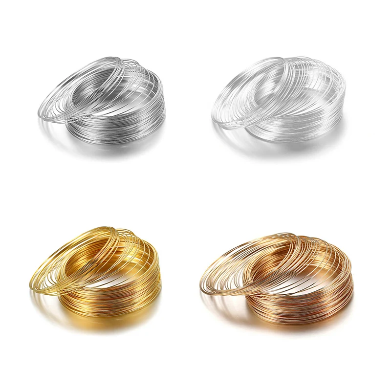 100 루프 주얼리 메모리 와이어 비딩 와이어 0.6m - Memory Wire Bracelet 리뷰 및 가격