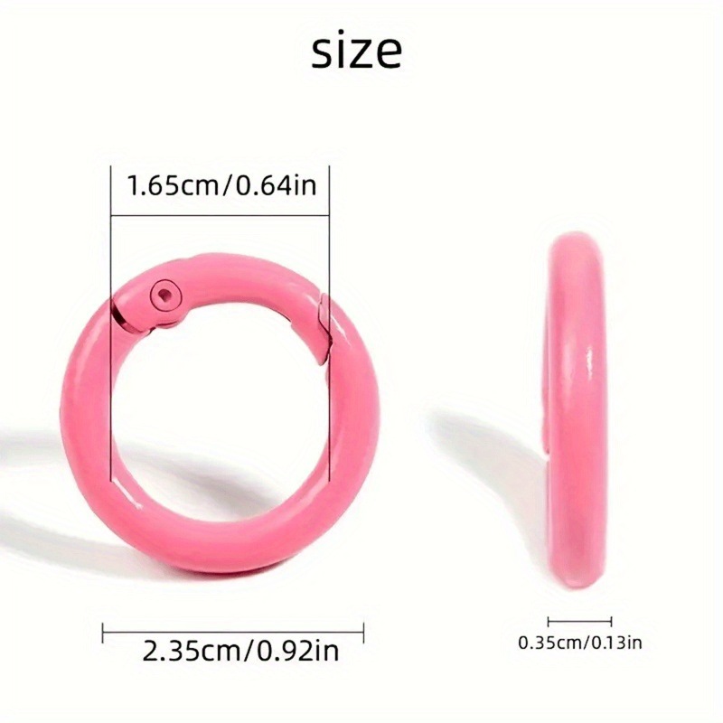 10PCS 23.5mm 금속 스프링 O 링, 라운드 스 - Jewelry Making Kit For Beginners 리뷰 및 가격