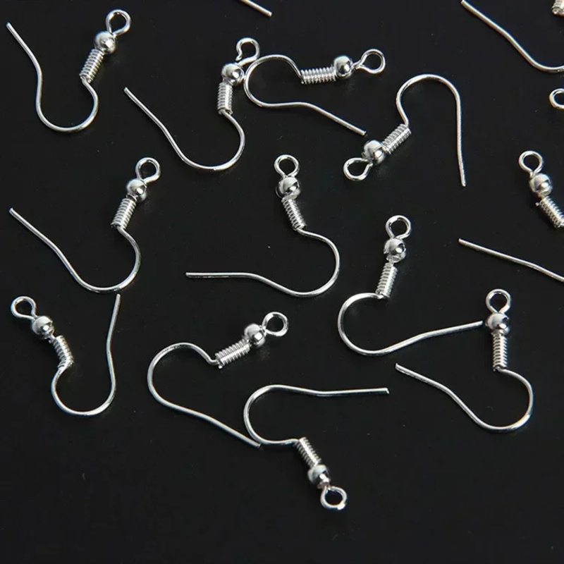 100/500개 DIY 귀걸이 부자재 귀걸이 클라스프  - Jewelry Making Metals 리뷰 및 가격