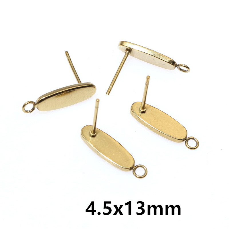 20pcs 스테인레스 스틸 공예 귀걸이 스터드 기하학적 - Jewelry Making Metals 리뷰 및 가격