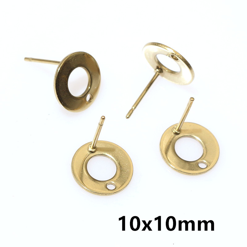 20pcs 스테인레스 스틸 공예 귀걸이 스터드 기하학적 - Jewelry Making Metals 리뷰 및 가격