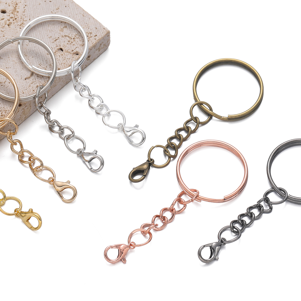 10개/세트 25mm 스크류 아이 핀 키체인 키링, 아 - Jewelry Making Equipment 리뷰 및 가격