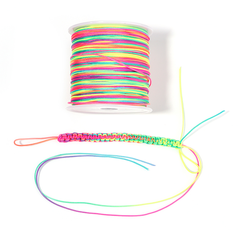 90M/롤 0.8mm 나일론 실 끈 중국 매듭 끈 DI - Jewelry Making Knots 리뷰 및 가격
